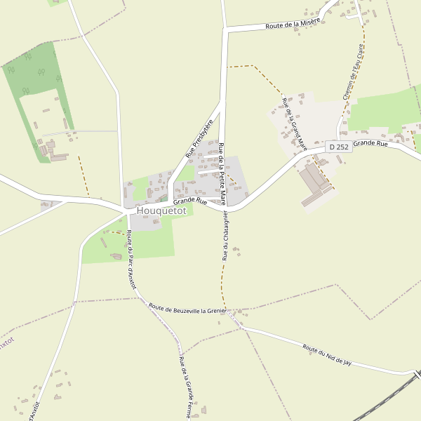 Carte des parkings à Houquetot Thumbnail