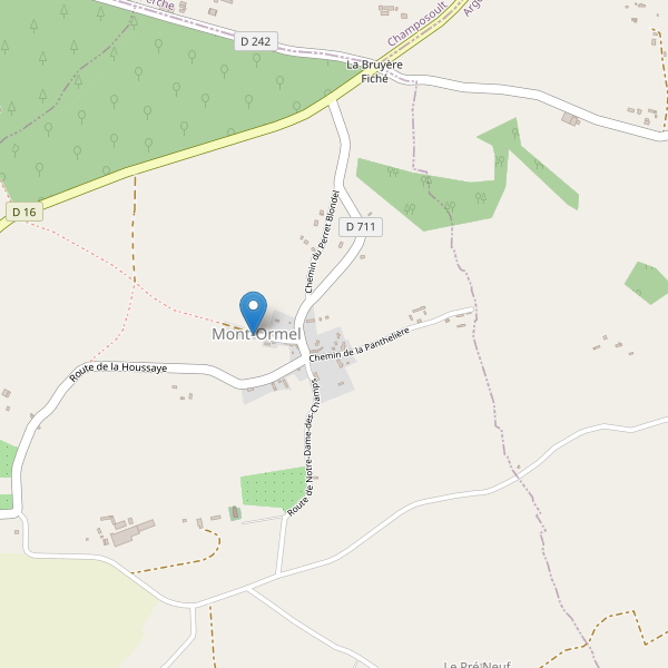 Carte des parkings à Mont-Ormel Thumbnail