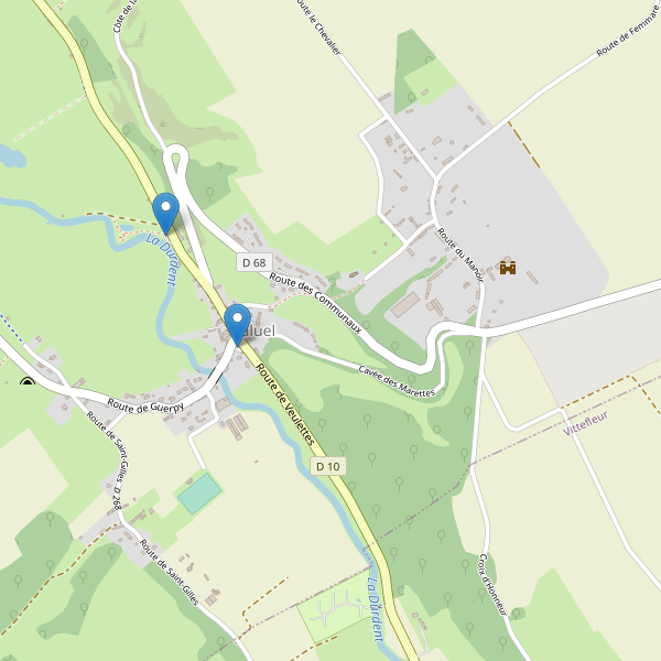Carte des parkings à Paluel Thumbnail