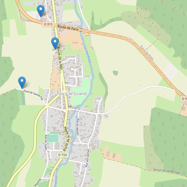 Carte des parkings à Torcy-le-Grand (Seine-Maritime) Thumbnail