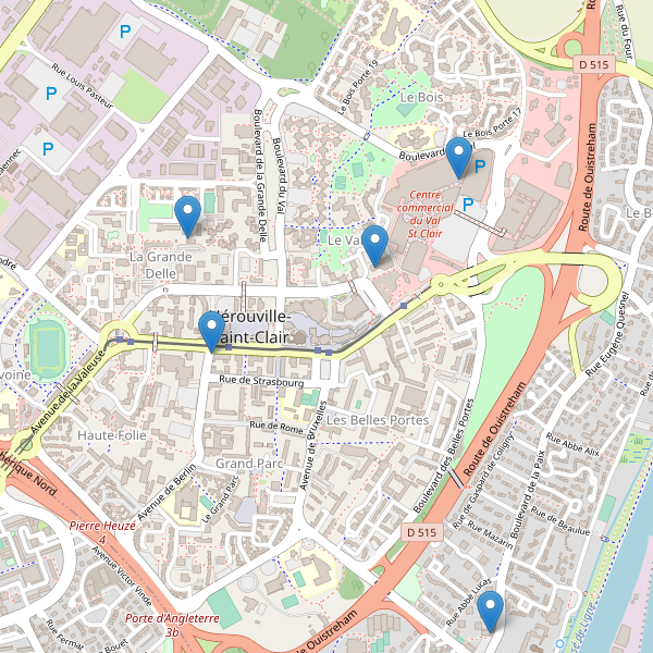 Carte des pharmacies à Hérouville-Saint-Clair Thumbnail