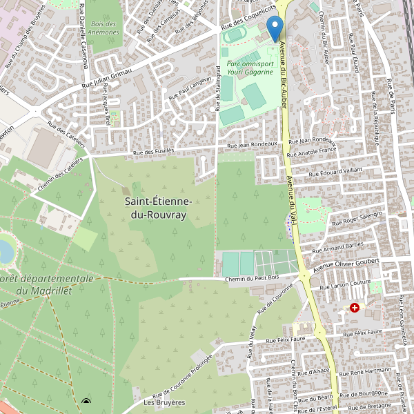 Carte des stationnement-velos à Saint-Étienne-du-Rouvray Thumbnail