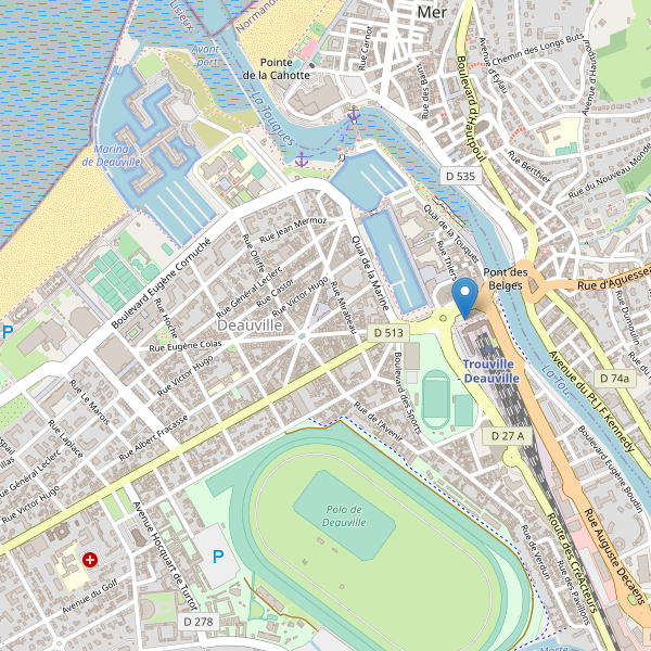 Carte des taxi à Deauville Thumbnail
