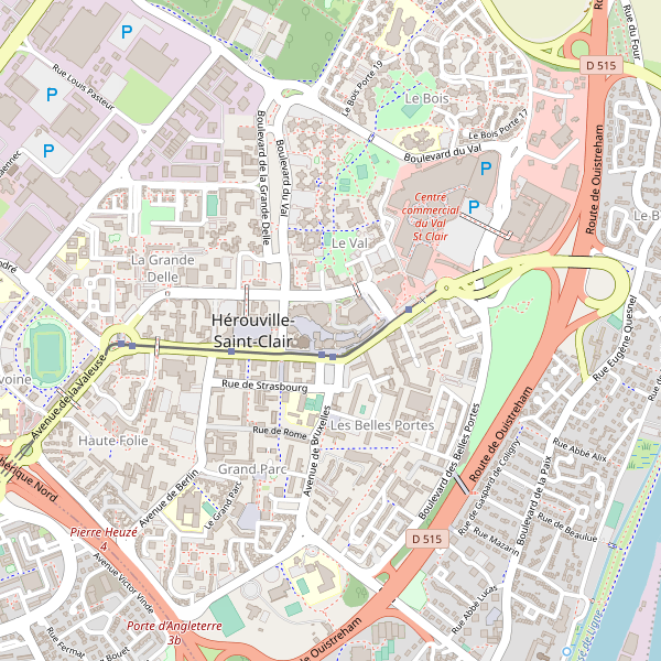 Carte des taxi à Hérouville-Saint-Clair Thumbnail