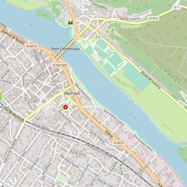Carte des taxi à Vernon (Eure) Thumbnail