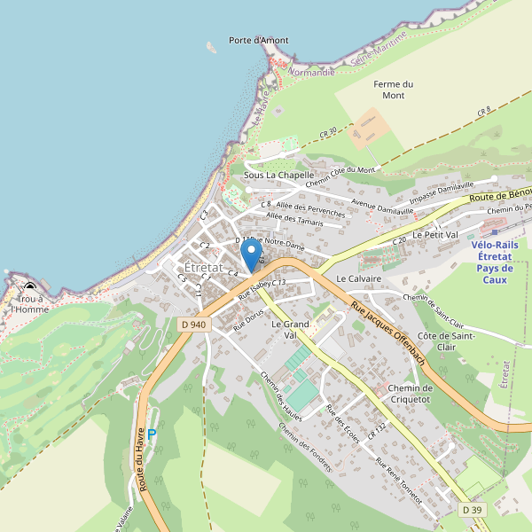 Carte des taxi à Étretat Thumbnail