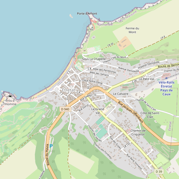 Carte des theatres à Étretat Thumbnail