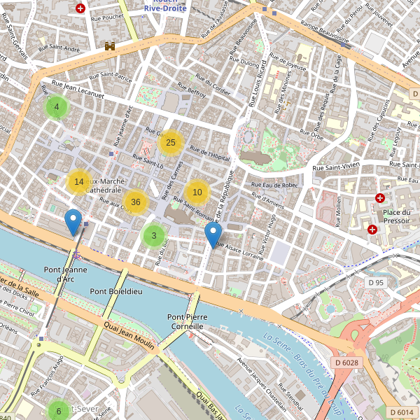 Carte des vetements à Rouen Thumbnail