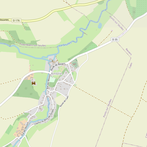 Carte des bedandbreakfast à Amblie Thumbnail