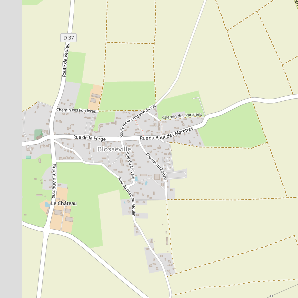 Carte des hotels à Blosseville Thumbnail