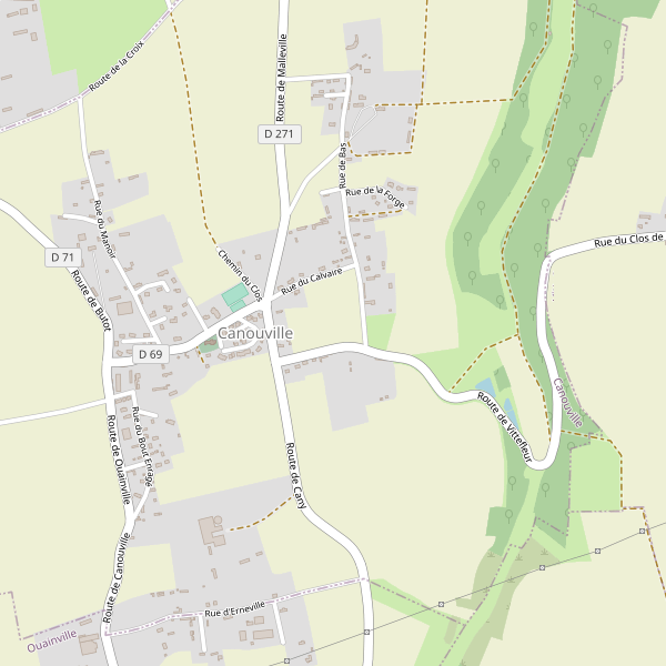 Carte des hotels à Canouville Thumbnail