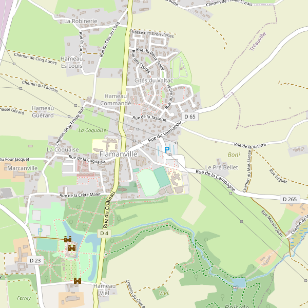 Carte des hotels à Flamanville (Manche) Thumbnail