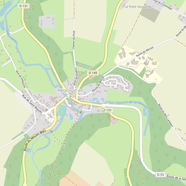 Plan de Héricourt-en-Caux Thumbnail