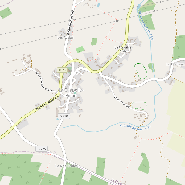 Carte des cafe à La Chapelle-Biche Thumbnail