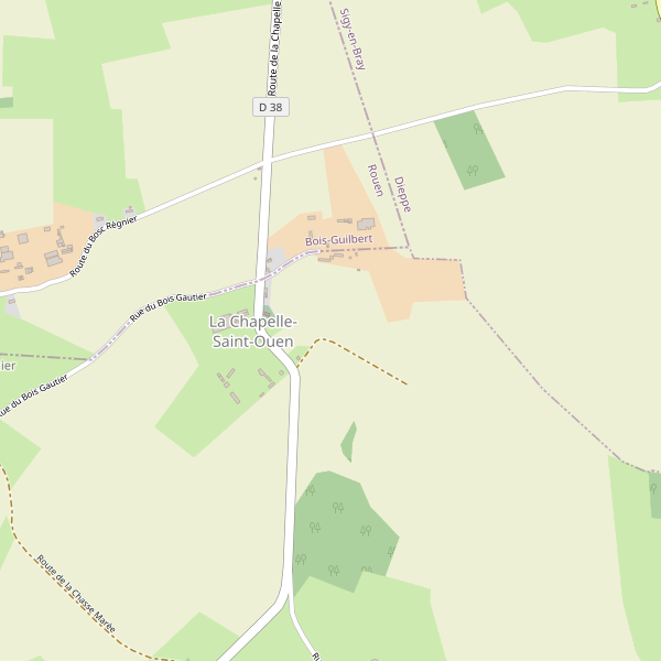 Carte des hotels à La Chapelle-Saint-Ouen Thumbnail