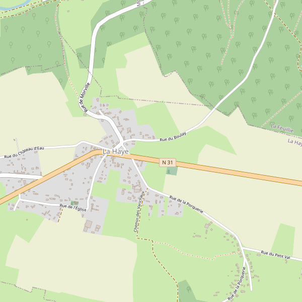 Carte des fastfood à La Haye (Seine-Maritime) Thumbnail
