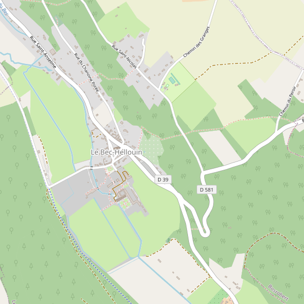 Carte des hotels à Le Bec-Hellouin Thumbnail