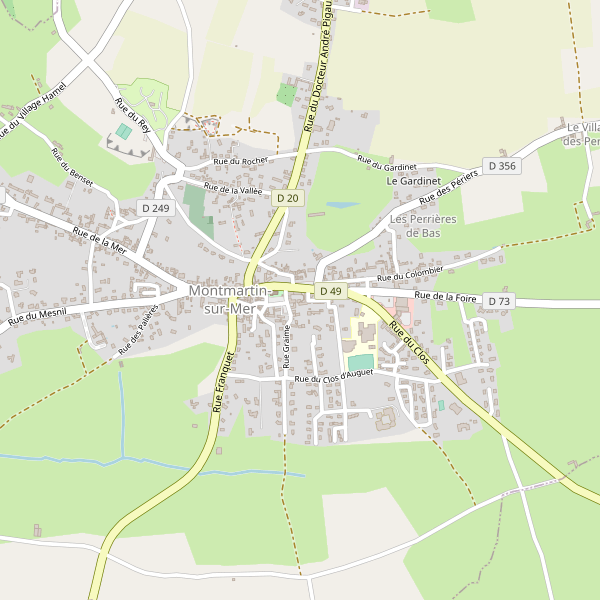 Carte des hotels à Montmartin-sur-Mer Thumbnail