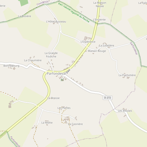 Carte des hotels à Parfondeval (Orne) Thumbnail