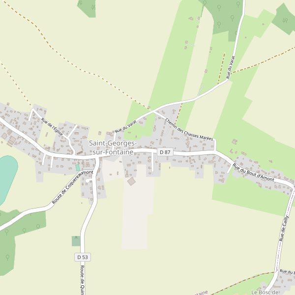 Carte des pompiers à Saint-Georges-sur-Fontaine Thumbnail