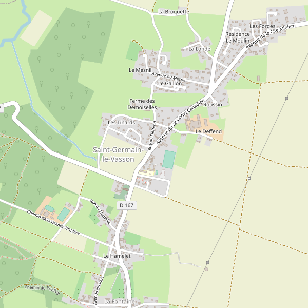 Plan de Saint-Germain-le-Vasson Thumbnail