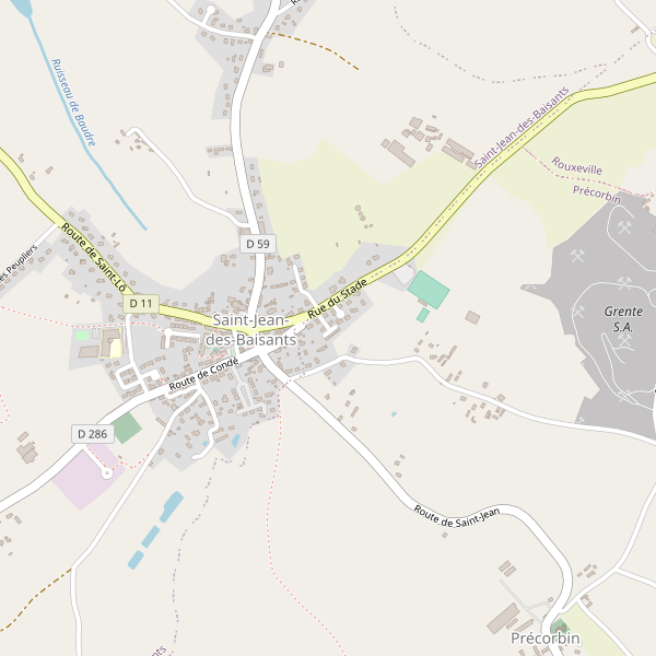 Carte des taxi à Saint-Jean-des-Baisants Thumbnail