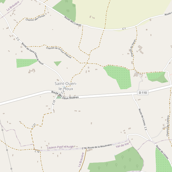 Carte des ecoles à Saint-Ouen-le-Houx Thumbnail