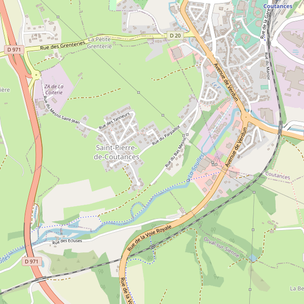 Plan de Saint-Pierre-de-Coutances Thumbnail