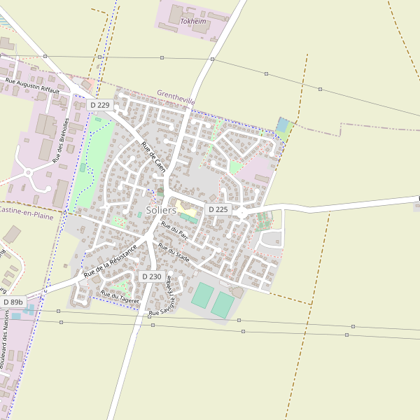 Carte des hotels à Soliers Thumbnail