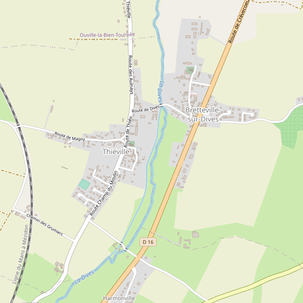 Carte des taxi à Thiéville Thumbnail
