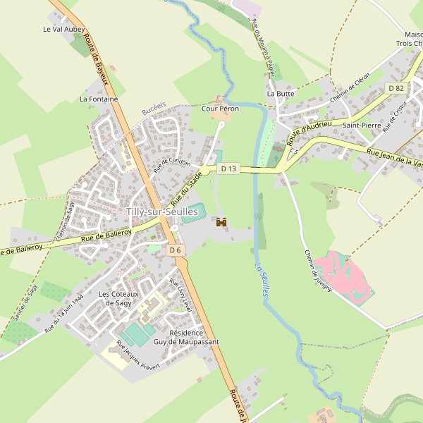 Carte des guichets-automatiques à Tilly-sur-Seulles Thumbnail