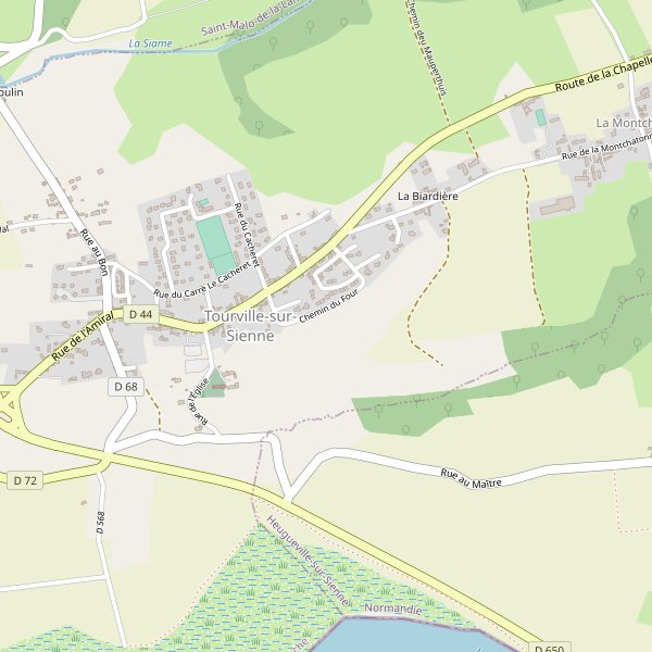 Carte des restaurants à Tourville-sur-Sienne Thumbnail