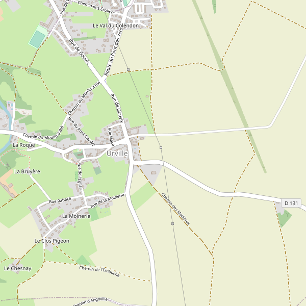 Carte des fleuristes à Urville (Calvados) Thumbnail
