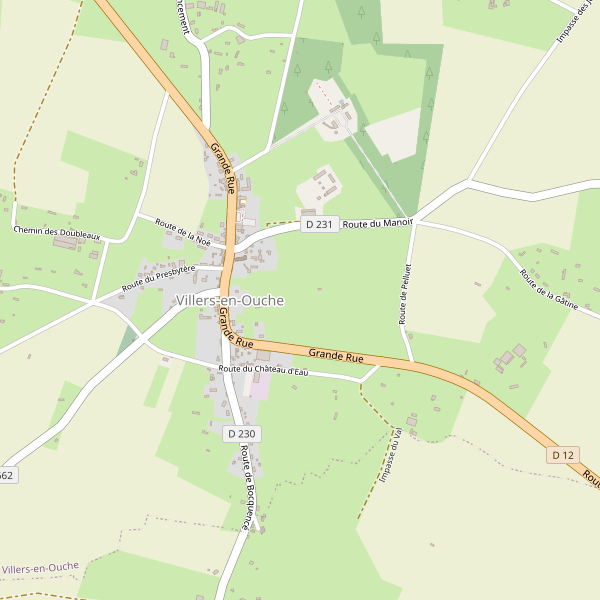 Carte des bedandbreakfast à Villers-en-Ouche Thumbnail