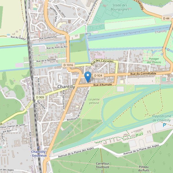 Carte des bibliotheques à Chantilly Thumbnail