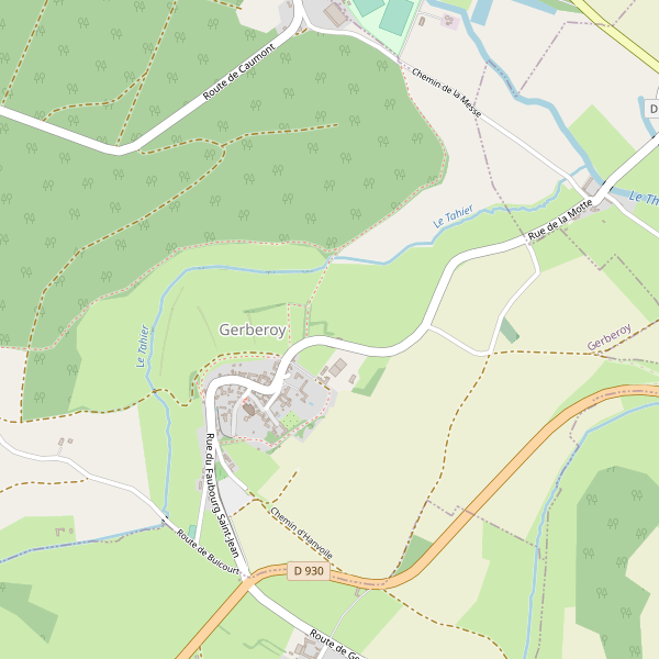 Carte des bibliotheques à Gerberoy Thumbnail
