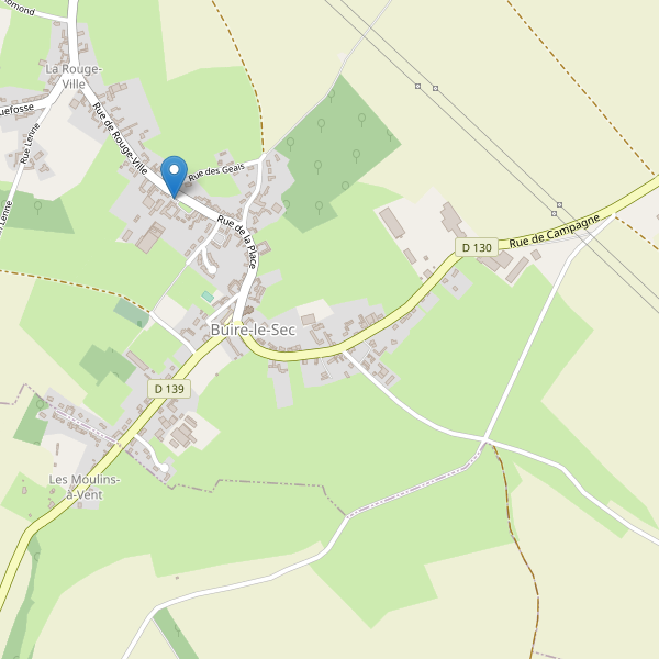 Carte des parkings à Buire-le-Sec Thumbnail