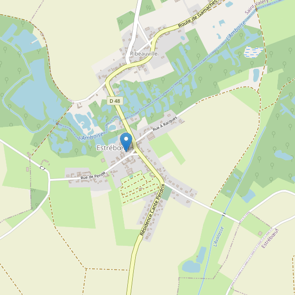 Carte des parkings à Estrébœuf Thumbnail