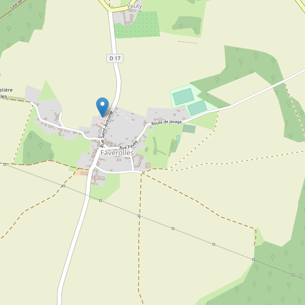 Carte des parkings à Faverolles (Aisne) Thumbnail