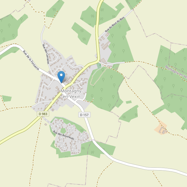 Carte des parkings à Montagny-en-Vexin Thumbnail