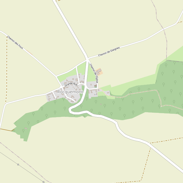 Carte des parkings à Rocquemont (Oise) Thumbnail