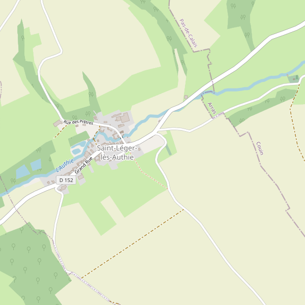 Carte des parkings à Saint-Léger-lès-Authie Thumbnail