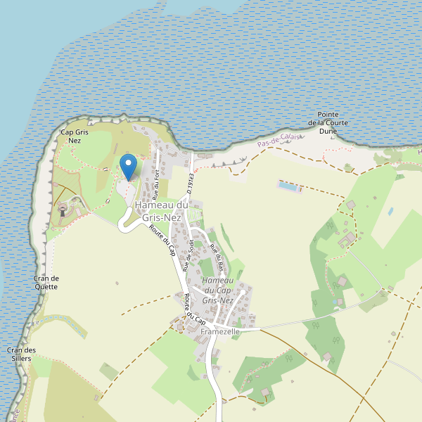 Carte des stationnement-velos à Hameau du Gris-Nez Thumbnail