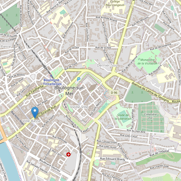 Carte des taxi à Boulogne-sur-Mer Thumbnail