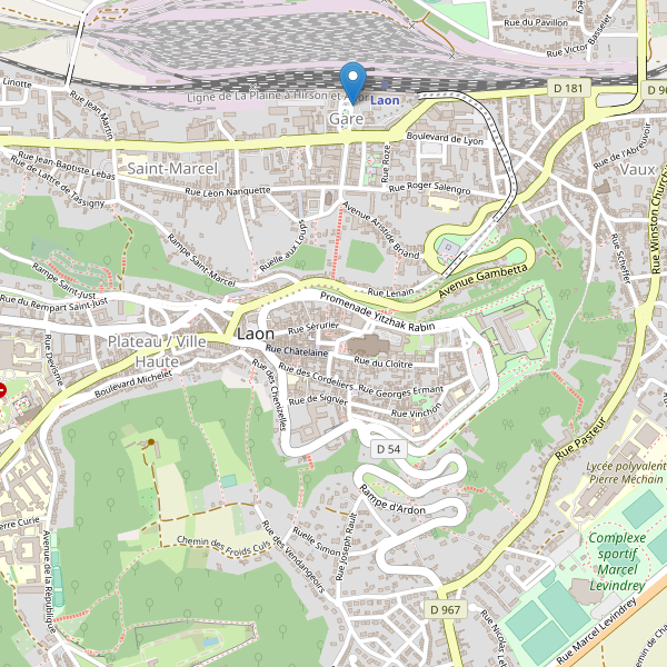 Carte des taxi à Laon Thumbnail