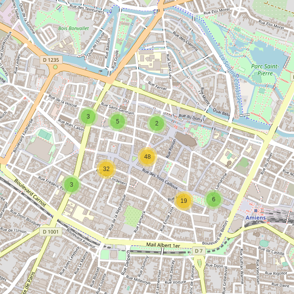 Carte des vetements à Amiens Thumbnail