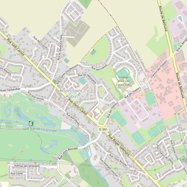 Plan de Anzin-Saint-Aubin Thumbnail