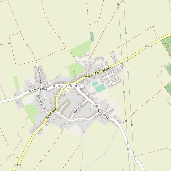 Carte des restaurants à Arleux-en-Gohelle Thumbnail