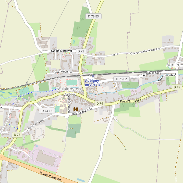 Carte des hotels à Aubigny-en-Artois Thumbnail