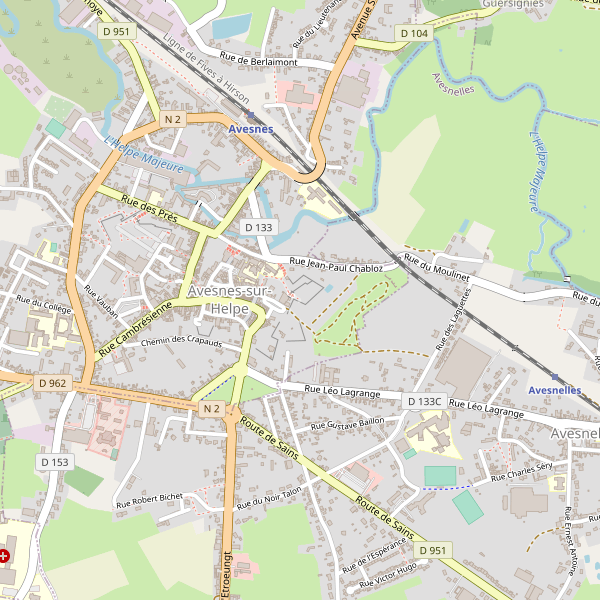 Carte des dentistes à Avesnes-sur-Helpe Thumbnail